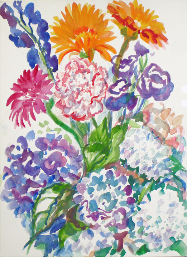 Summertime Bouquet III by Lois Bender, Image 1.