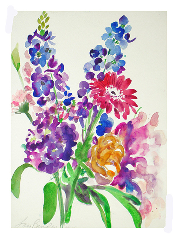 Summertime Bouquet IV by Lois Bender, Image 1.