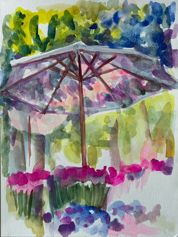 Umbrellas II— Sag Harbor Florist by Lois Bender, Image 1.