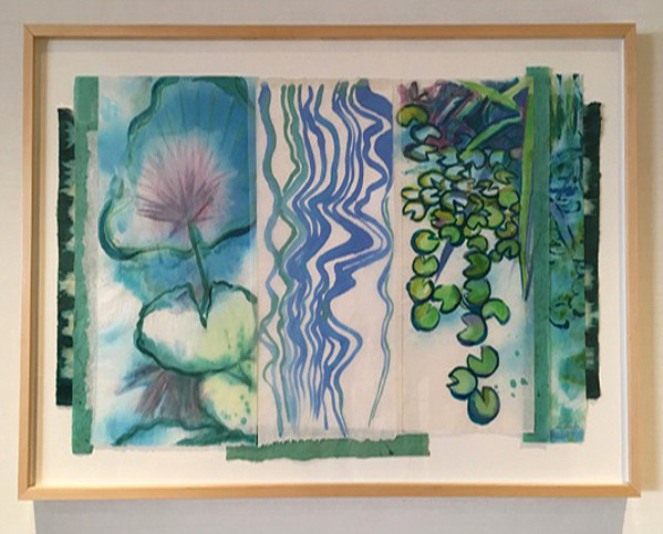 Lotus Reflections and Waterlilies by Lois Bender, Image 1.