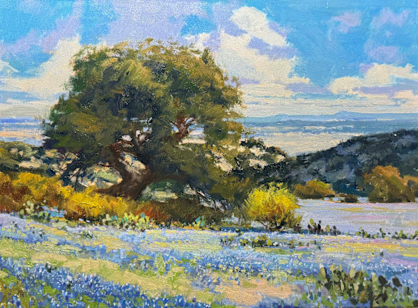 "Hilltop Bluebonnets" by Rusty Jones