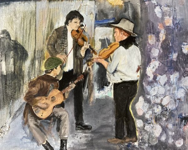 The Buskers by Isabella Saavedra