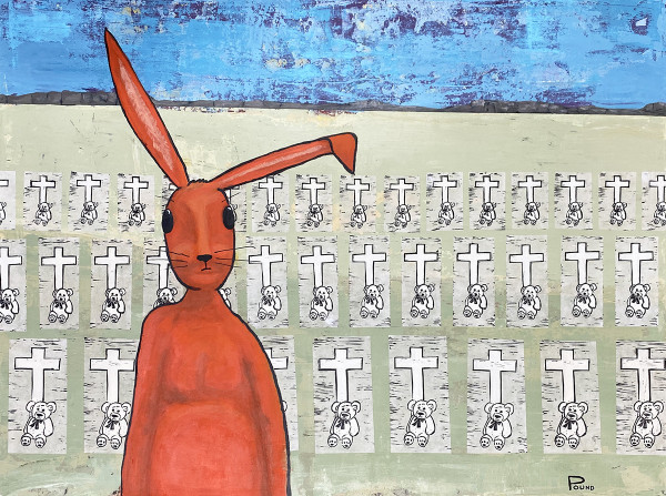 WTF Bunny: thoughts and prayers by Grant Pound