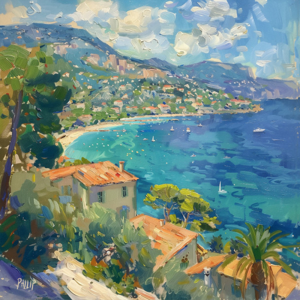 Cote d'Azure by Michelle Philip