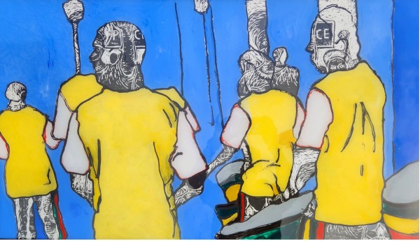 Marching for Peace by Tim Davis