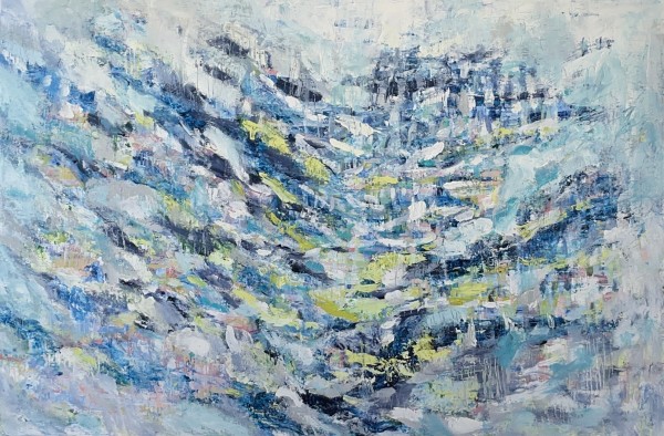 Blue Swirl by Barbara Leuty