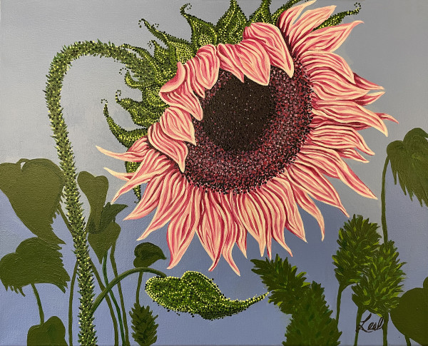 Subliminal Sunflower #01 by Lesli Bailey