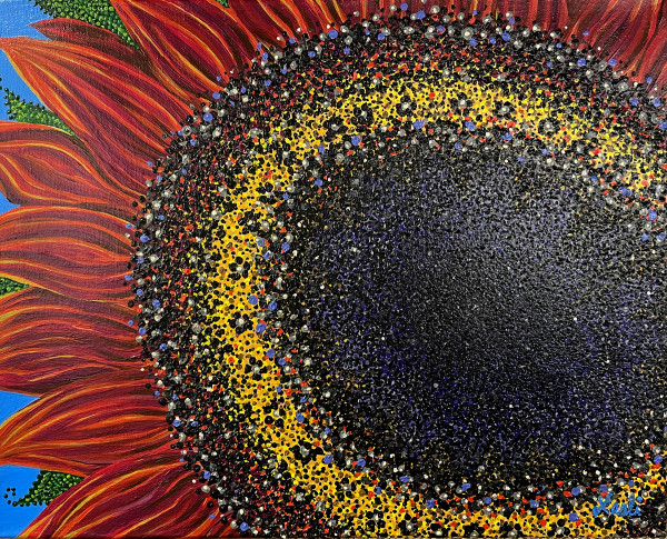 Subliminal Sunflower #03 by Lesli Bailey