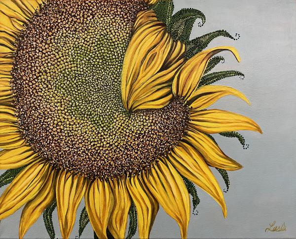 Subliminal Sunflower #08 by Lesli Bailey