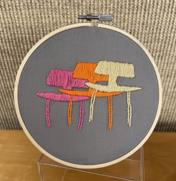 Three Chairs by Julie Brabbs