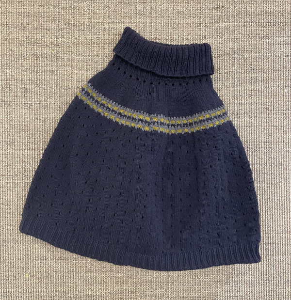 Knit Poncho by Julie Brabbs