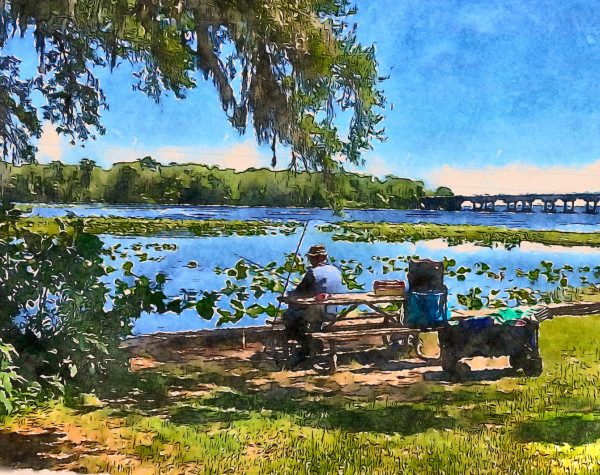 Resilience & Fishing in Florida by Marlene Hubbard
