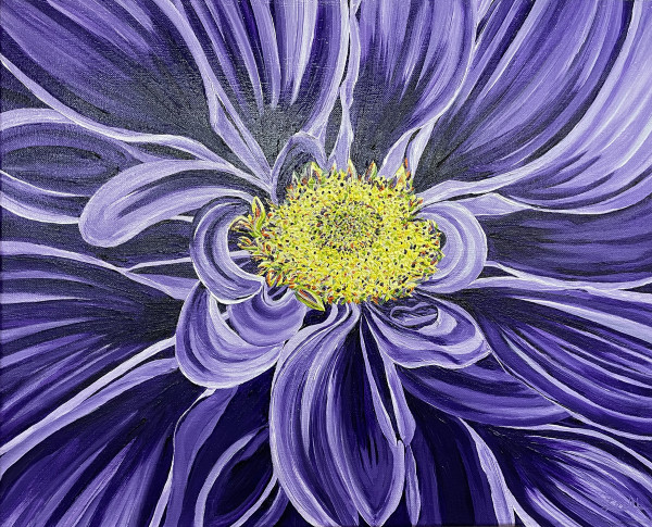 Purple Swirls by Lesli Bailey