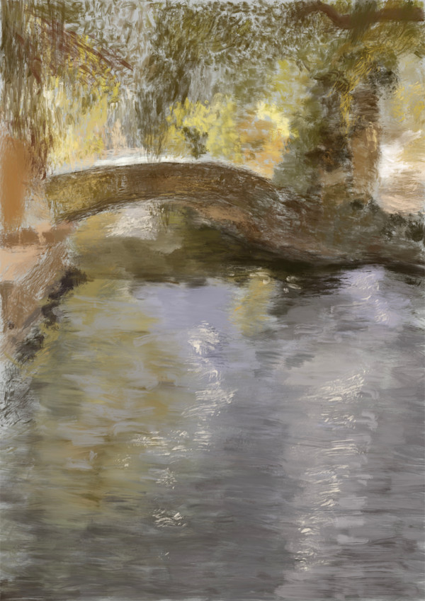 ART008 Bridge over Water by Bella Moraes ArtWork