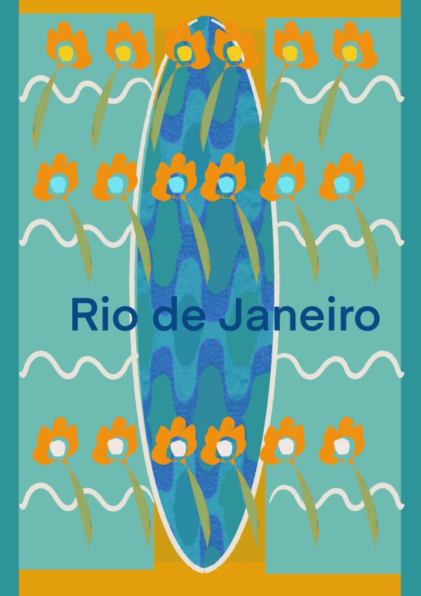 Rio Prancha florida by Bella Moraes ArtWork