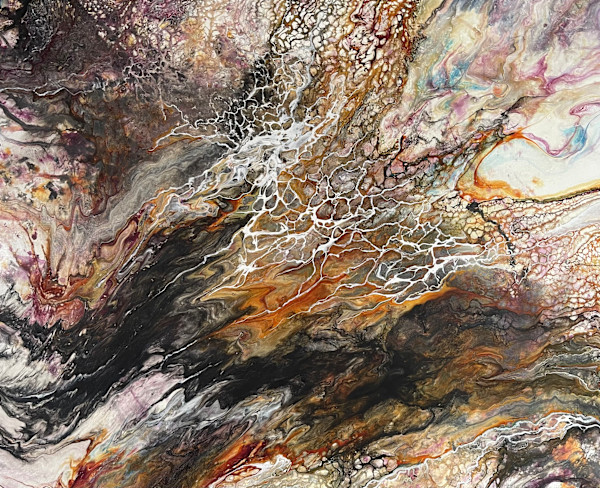 Fury Unleashed - Gallery Wrapped Canvas with Black Frame by Beth Miller