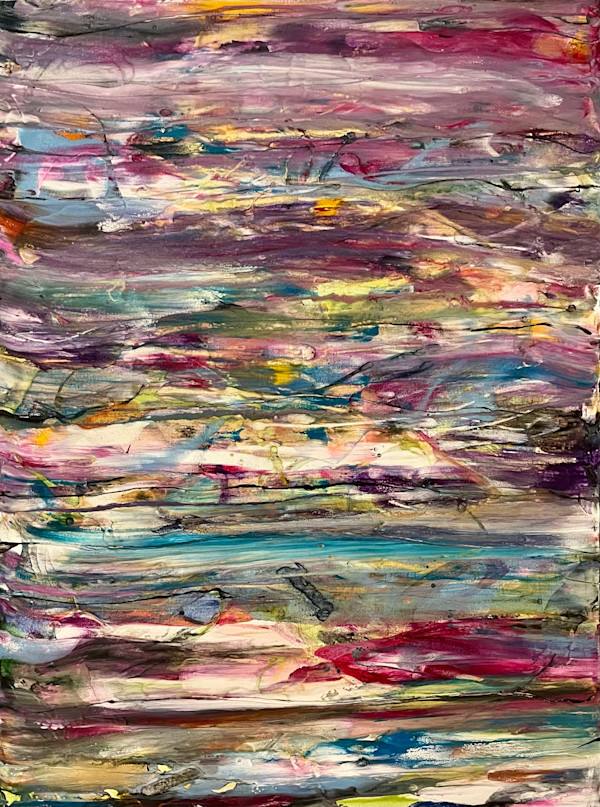 Dance of Delight - Gallery Wrapped Canvas with Black Frame by Beth Miller