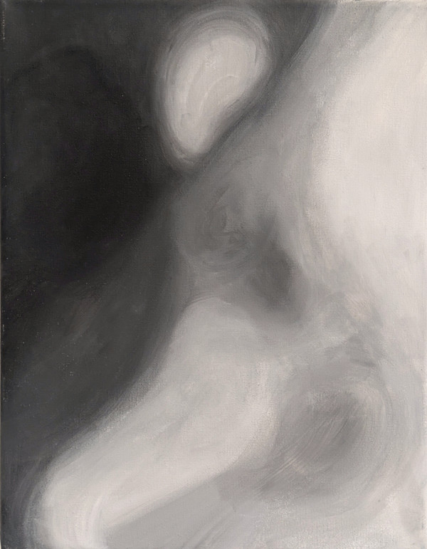 She's in the space between by Liora Miko