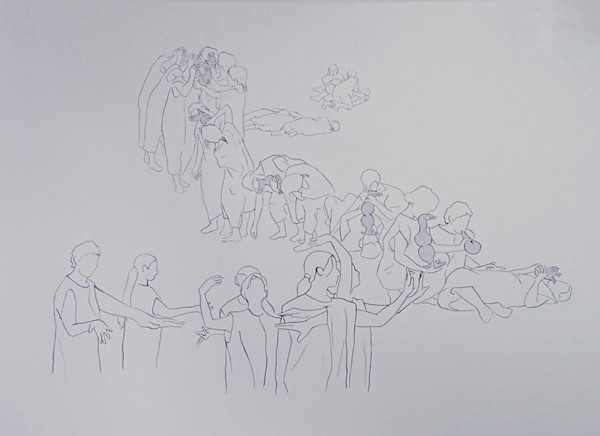 Sudamericana (sketches of a performance) by constanza alarcon tennen