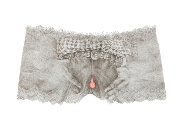 A Man with a Lollipop by Azita Moradkhani