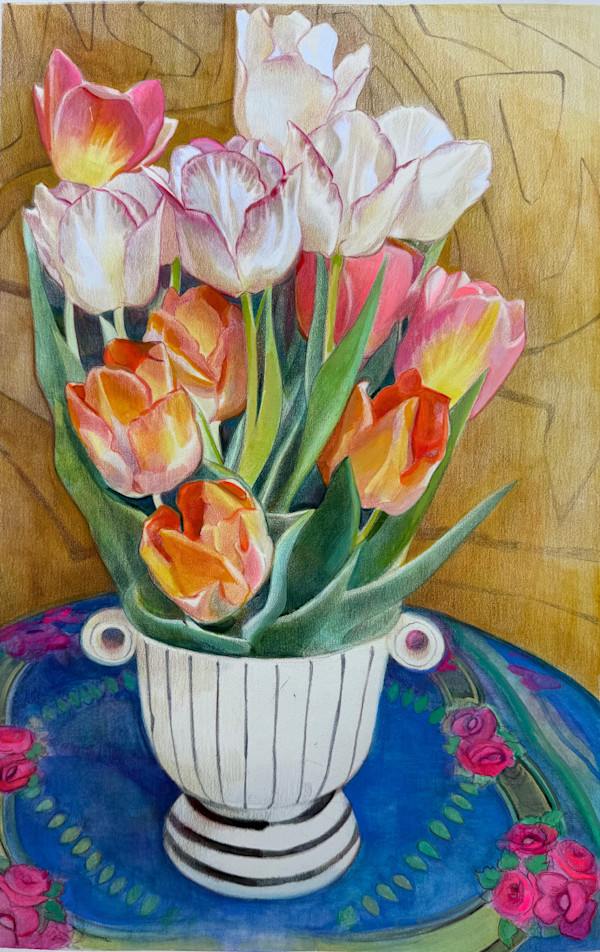Tulips by Kathleen Brewster