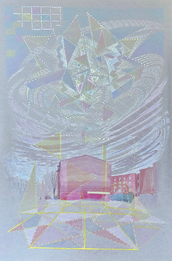 Commuter Geometry by Justin Life