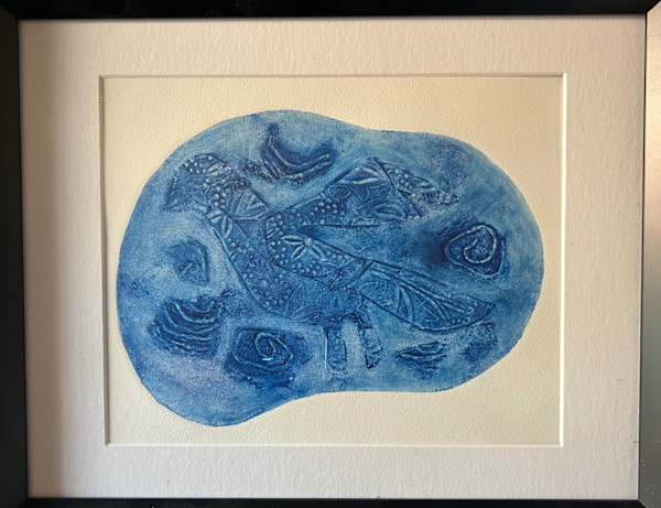 Untitled II, Blue Bird by Selina Narovlansky