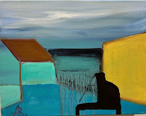 A Rainy Day in Cambridge by Alexandra Rozenman