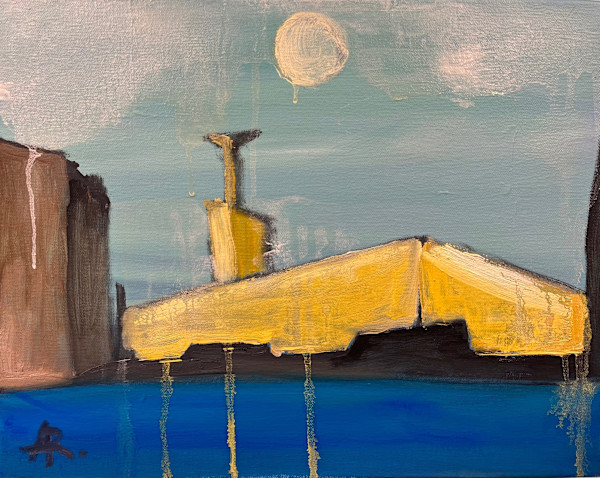 A Rainy Day in Somerville by Alexandra Rozenman