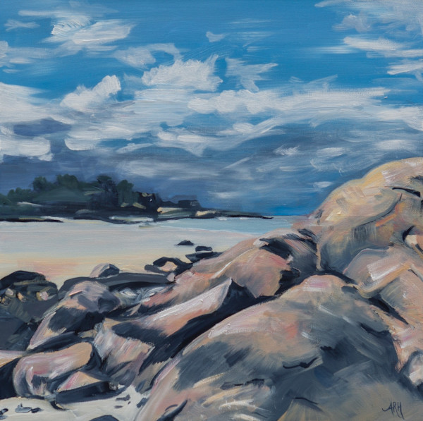 Wingaersheek Rocks by Amy Holland Crafton