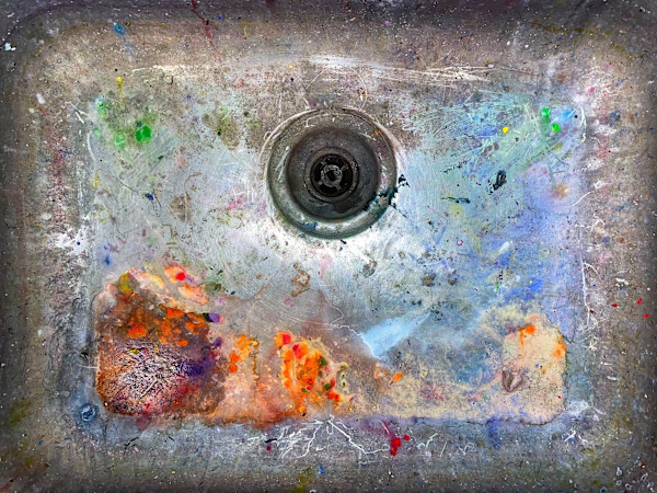 The sink of an artist. by Anthony Pagliuca