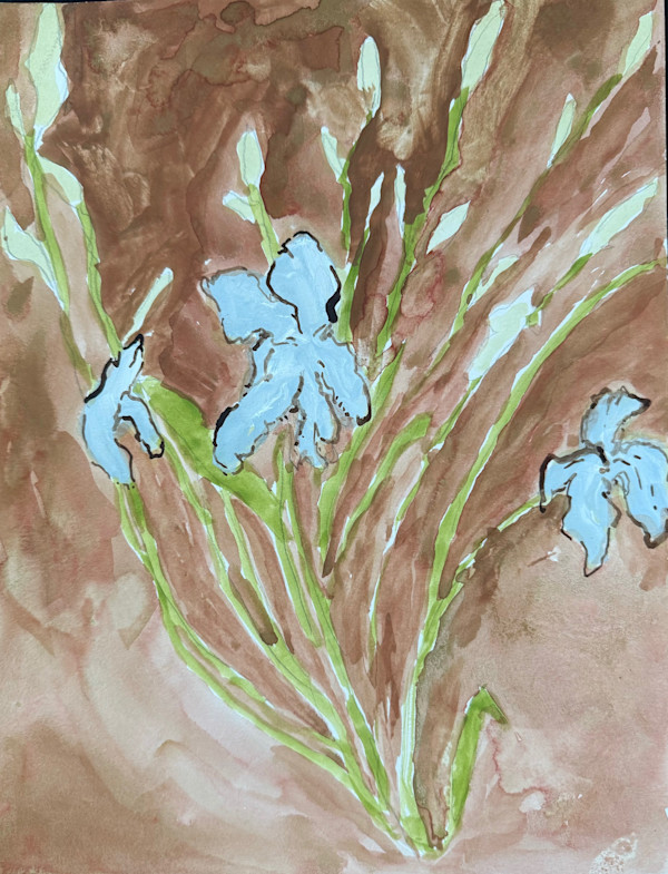 Memory of our irises by Emily Vickers