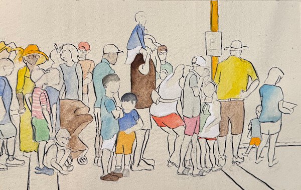 4th of July on Cape Cod # 1 by Karen Paige Dash