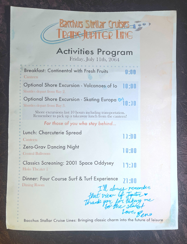 Bacchus Stellar Cruises by Theo Kitsinger