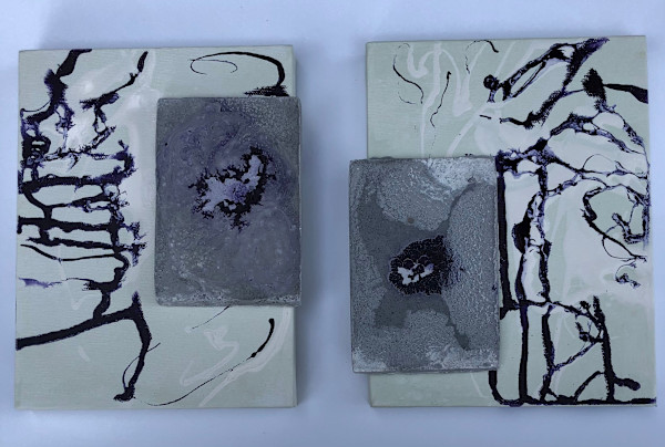 migration (diptych) by Caroline Sirois