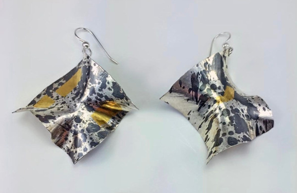 Splatter Earrings x4 by Vincent Hawley