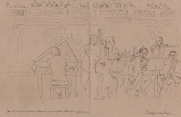 Jazz at Lincoln Center with Wynton Marsalis by Carolyn Newberger