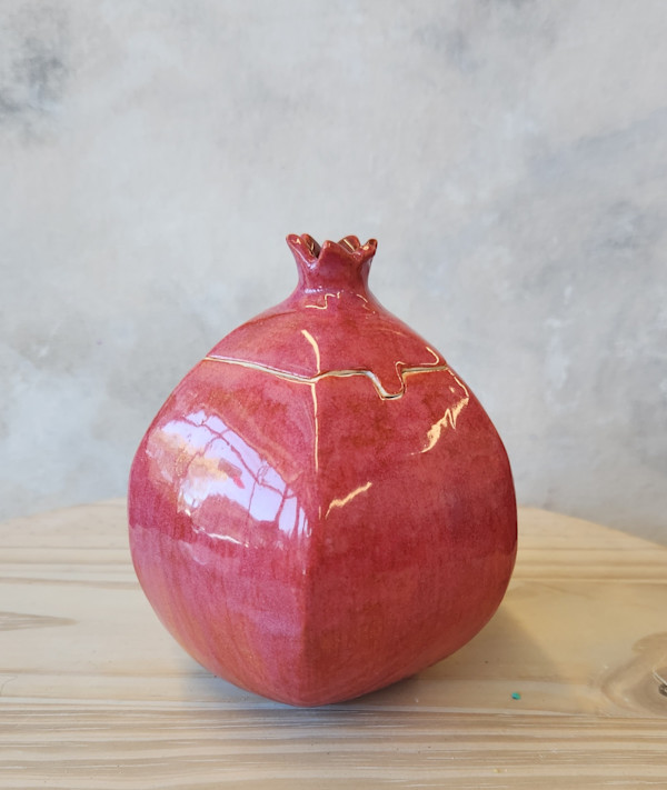 Pomegranate Box 2 by Claudia Prodero Arnoff