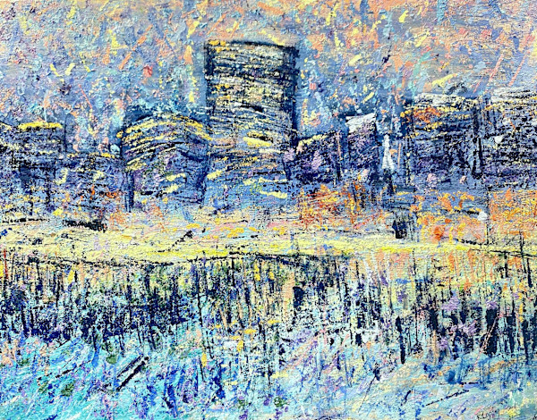 City on a Hill by Kristine Laping