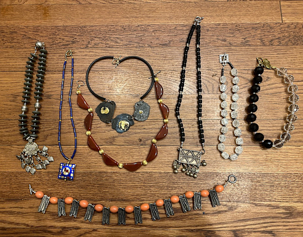 necklaces by Rita Freed