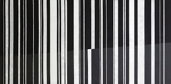 barcode black and white by Sue Yang
