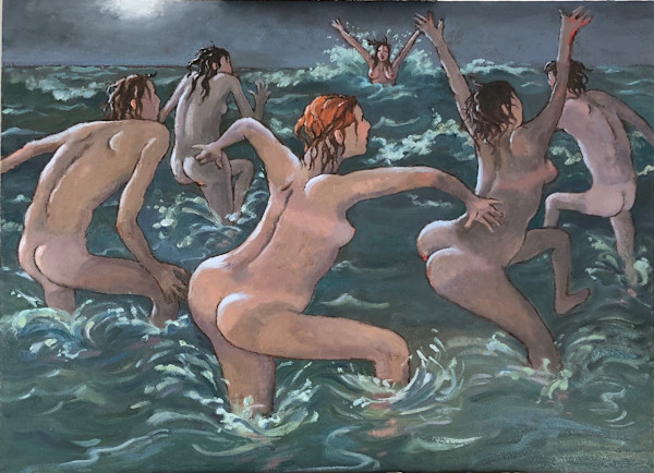 Night Swim by Doron Putka