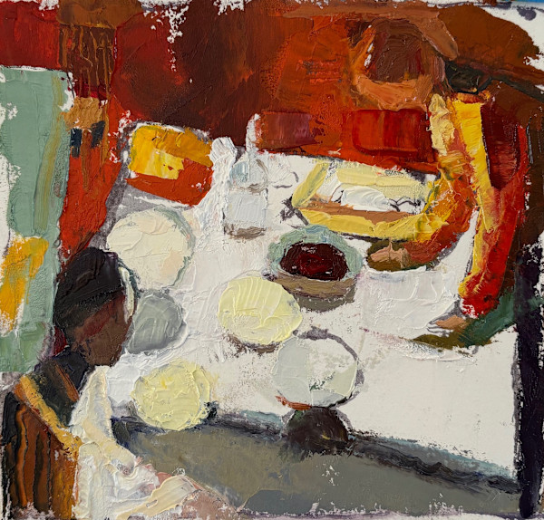 At the Table 2 (after Bonnard) by Doron Putka