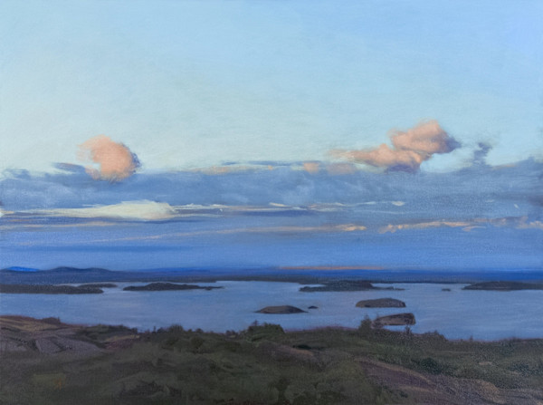 Clouds Over Frenchman Bay by Roy Perkinson