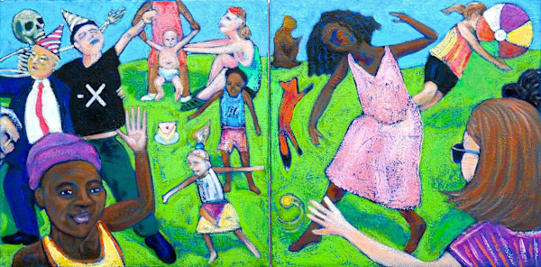 The Gulf of America (Diptych) by Karl Stephan