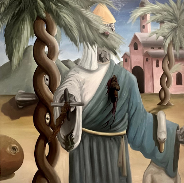 Under Palm by Penglong Ma