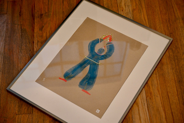 Safe in blue by Daniel Barreto