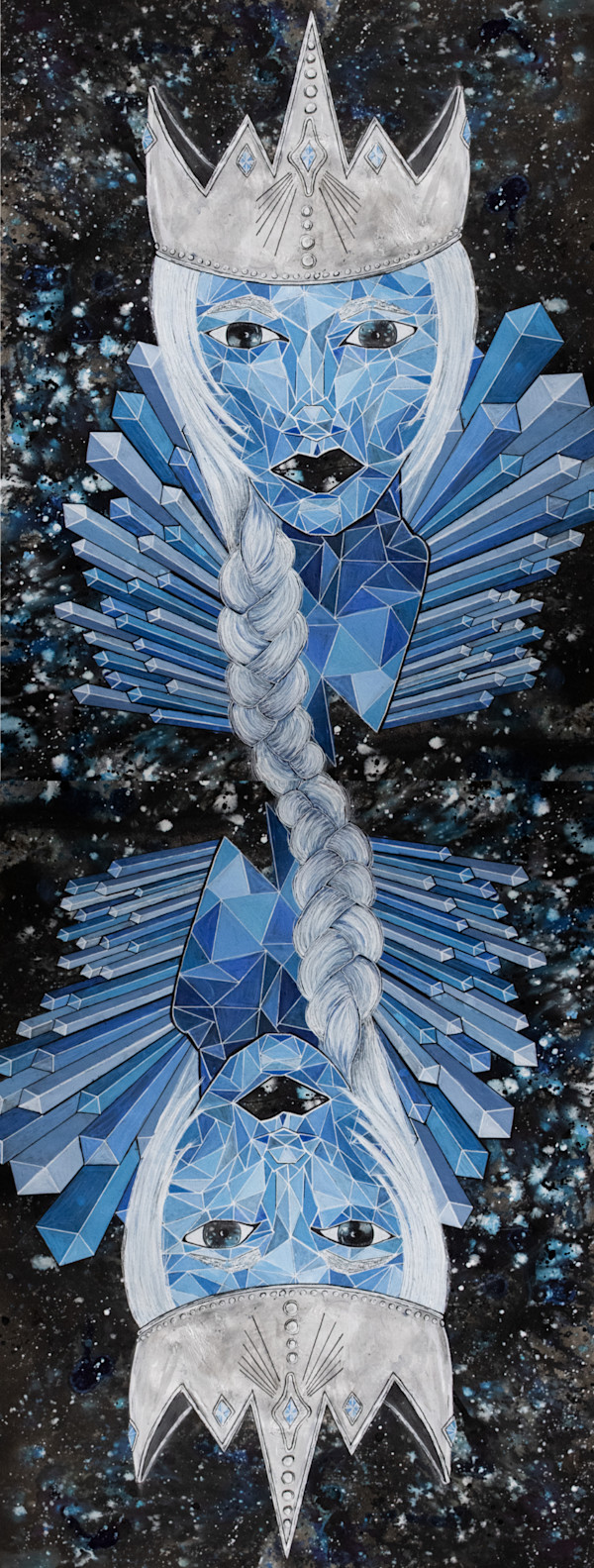 The way she shines double print by Jordan Wolfe