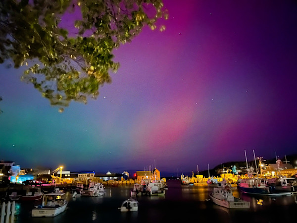 Aurora Over Motif #1 by Mary MacDonald