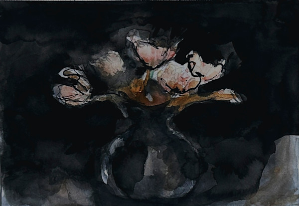 black paintings #2 by Carol Greenwood